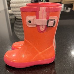 Little kids Hunter Boots, EUC, size 8